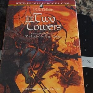 Dive into the epic fantasy world of J.R.R. Tolkien the Two Towers 10 Cassettes